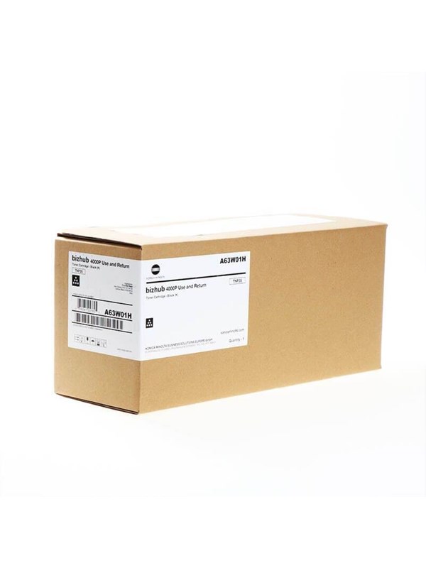 Konica Minolta A63w01h Tnp-35 Black Toner Lasertoner Sort