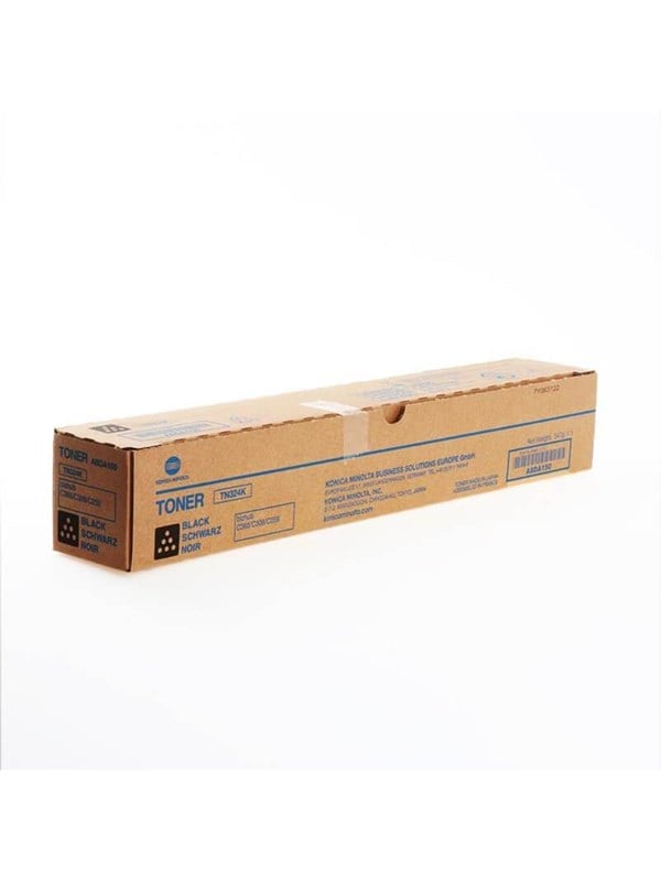 Konica Minolta Tn-324k Black Toner Lasertoner Sort