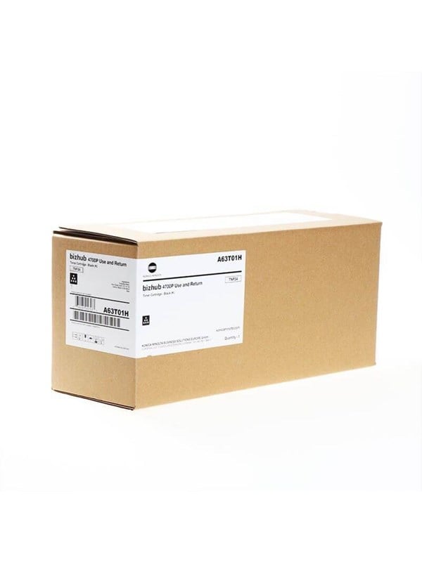 Konica Minolta Tnp-34 A63t01h Black Toner Lasertoner Sort