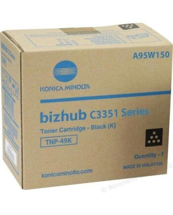 Konica Minolta Tnp-49k Lasertoner Sort