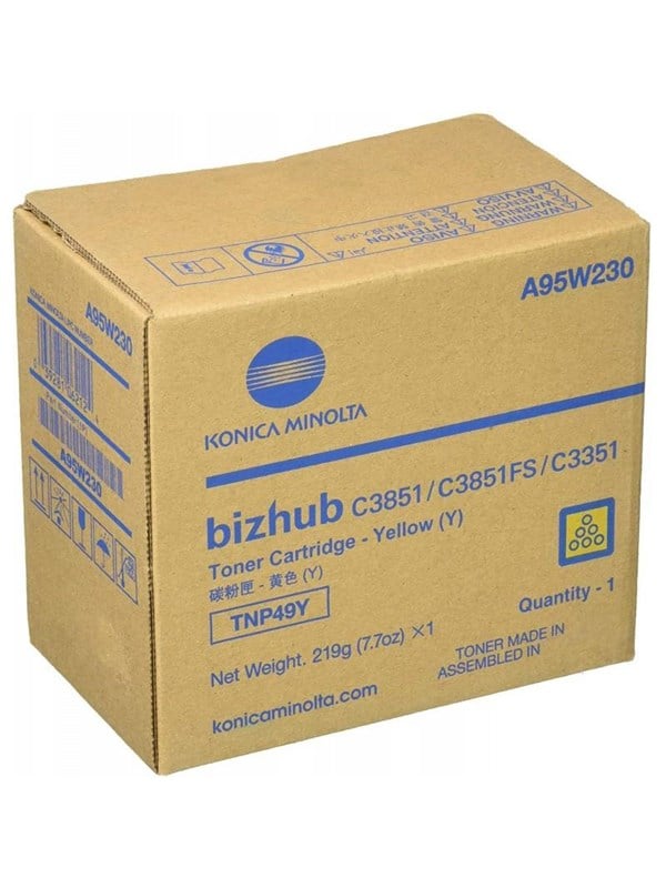 Konica Minolta Tnp-49y Lasertoner Gul