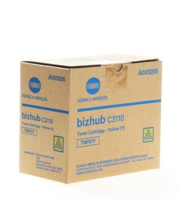 Konica Minolta Tnp-51y Lasertoner Gul