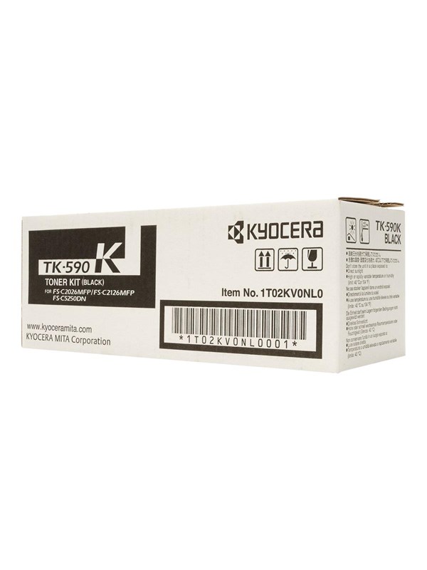 Kyocera 1t02kv0nl0 Tk 590k Lasertoner Sort