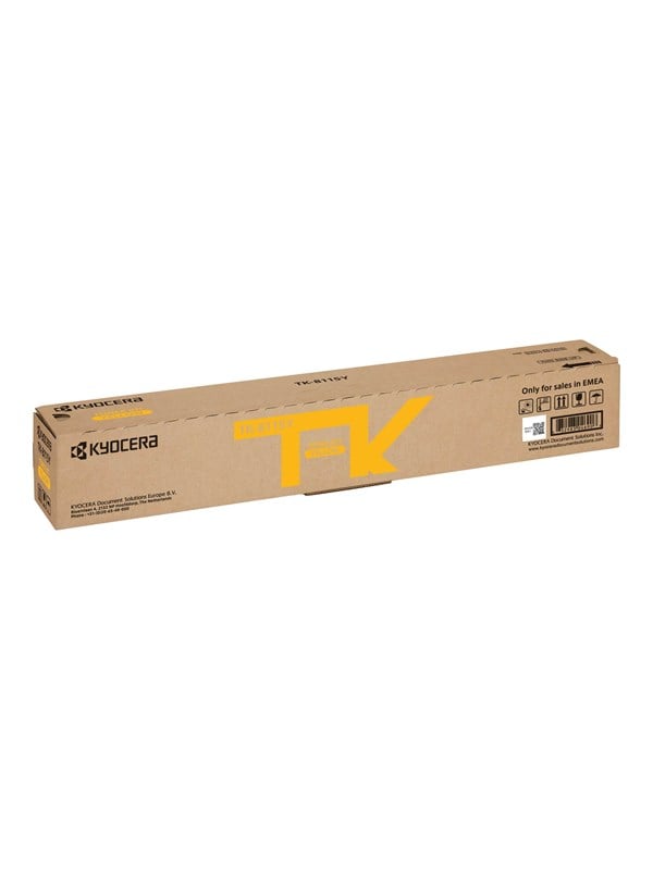 Kyocera 1t02p3anl0 Tk 8115y Yellow Toner Lasertoner Gul