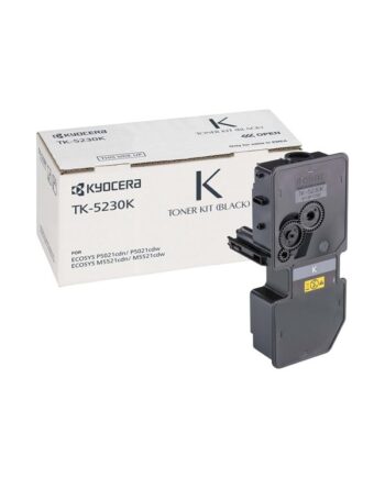 Kyocera 1t02r90nl0   Tk 5230k Black Toner Lasertoner Sort