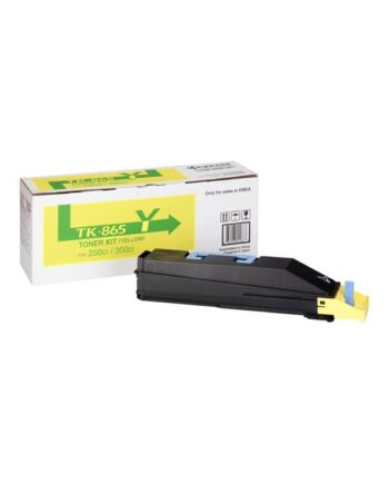 Kyocera Tk-865y Toner Yellow Tonerkit Gul