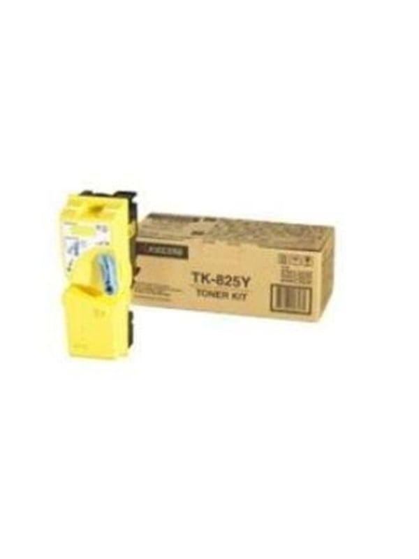 Kyocera Tk 825y Toner Yellow Tonerkit Gul