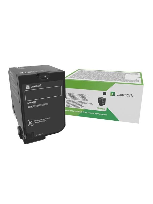Lexmark 24b6720 Black Toner Lasertoner Sort