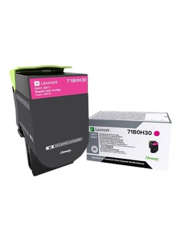 Lexmark 71b0h30 X417 High Capacity Magenta Toner Lasertoner Magenta