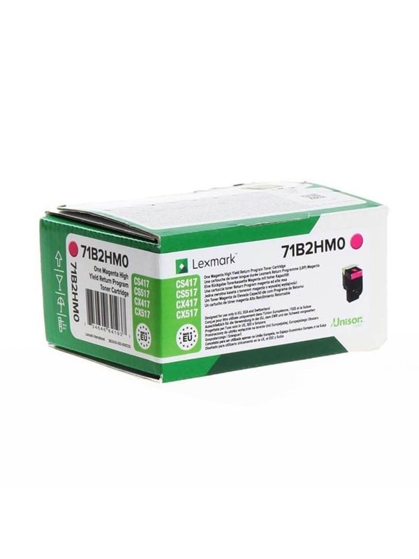 Lexmark 71b2hm0 X417 Magenta Toner Lasertoner Magenta