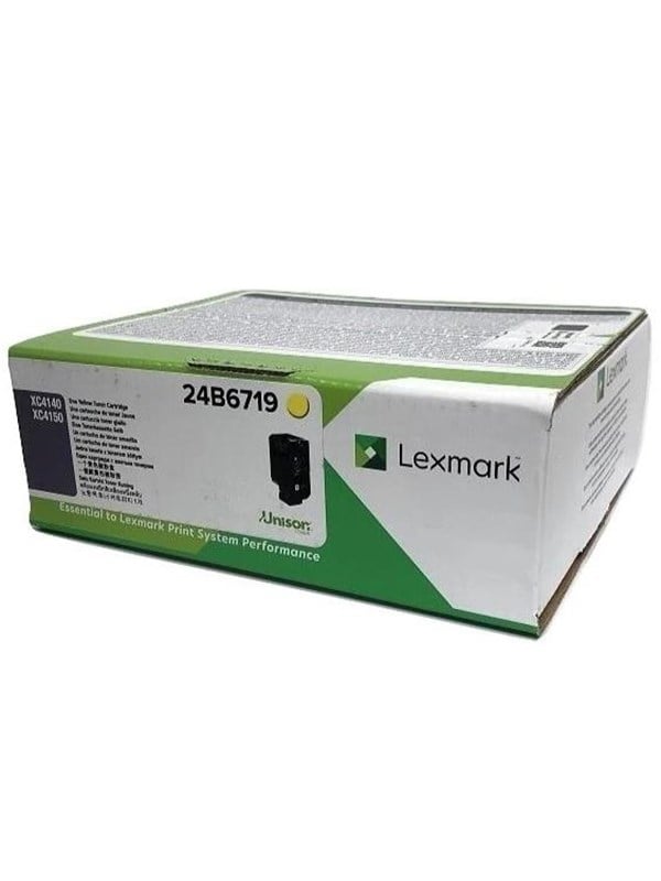 Lexmark 24b6719 Yellow Toner Lasertoner Gul