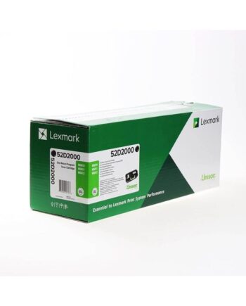 Lexmark 522 Black Toner Lasertoner Sort