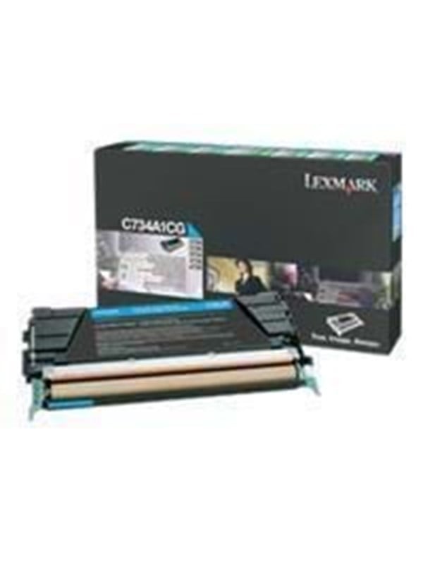 Lexmark C734a1cg Toner Lasertoner Cyan