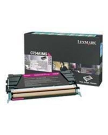 Lexmark C734a1mg Toner Lasertoner Magenta
