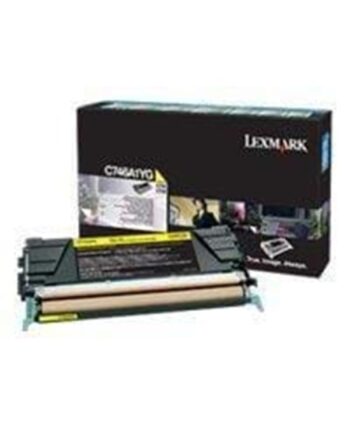 Lexmark C746a1yg Yellow Lasertoner Gul