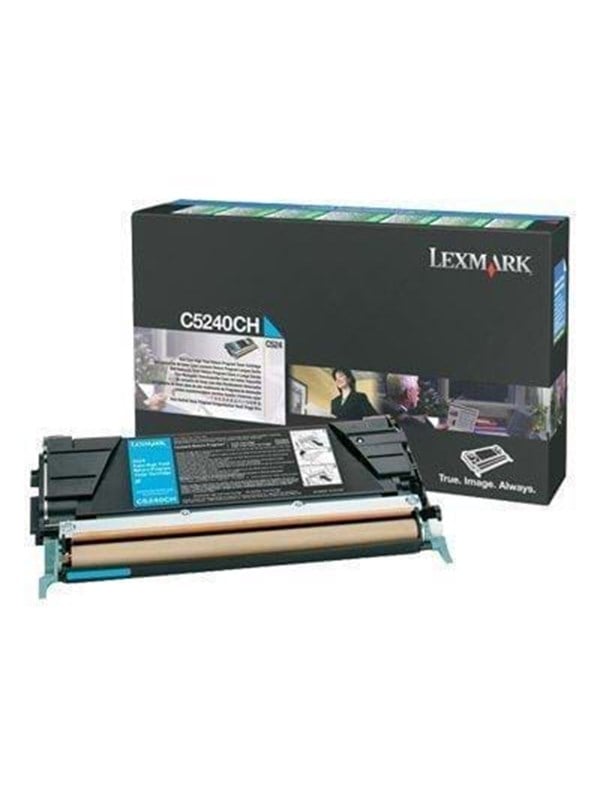 Lexmark C5240ch Toner Lasertoner Cyan