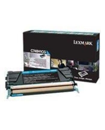 Lexmark C748h1cg Lasertoner Cyan