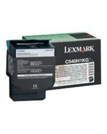 Lexmark C540h1kg Toner Black Lasertoner Sort