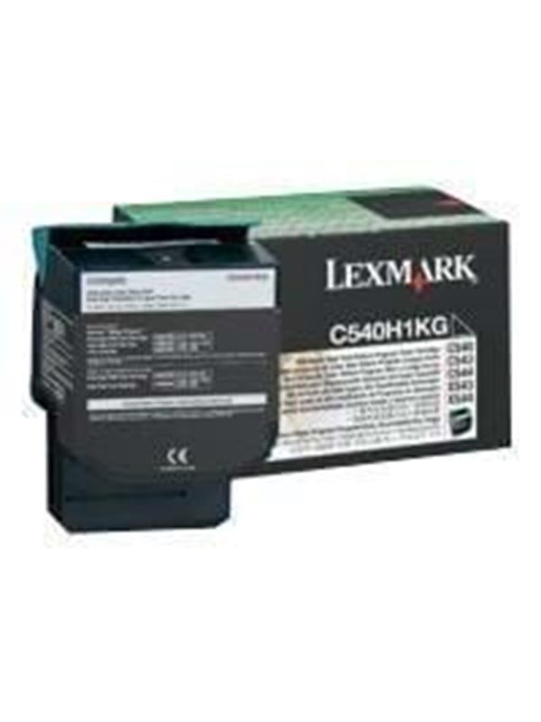 Lexmark C540h1kg Toner Black Lasertoner Sort