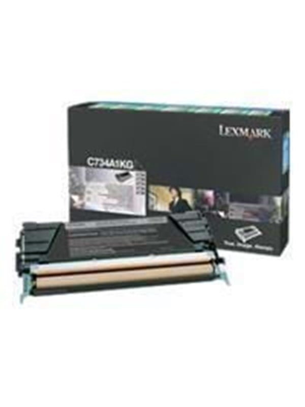 Lexmark C736h1kg Toner Black Lasertoner Sort