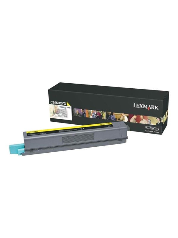Lexmark C925h2yg High Capacity Yellow Toner Lasertoner Gul