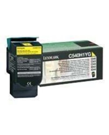 Lexmark C540h1yg Toner Yellow Lasertoner Gul