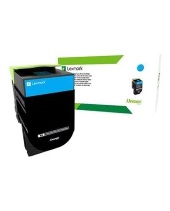 Lexmark 80c2hce   Cyan Toner Lasertoner Cyan