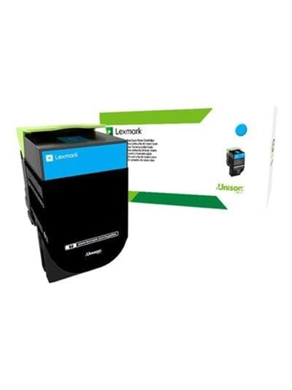 Lexmark 80c2hce Cyan Toner Lasertoner Cyan