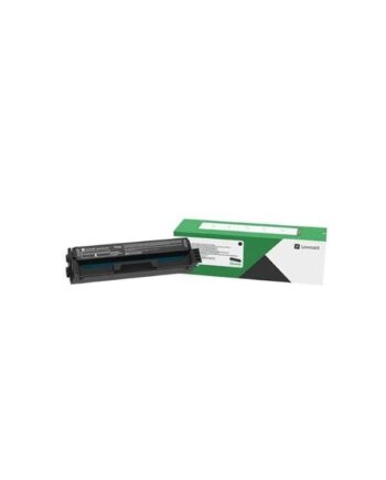 Lexmark C332hk0   High Capacity Return Program Toner Black Lasertoner Sort