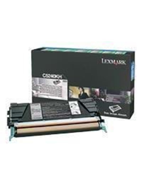 Lexmark C5240kh Toner Black Lasertoner Sort