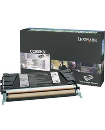 Lexmark C5200ks Toner Black Lasertoner Sort