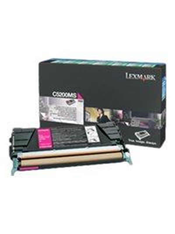 Lexmark C5200ms Toner Lasertoner Magenta