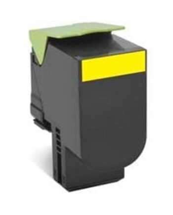 Lexmark 80c2sye   Return Program Toner Lasertoner Gul
