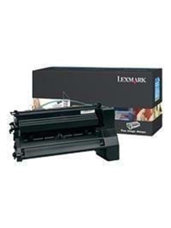 Lexmark C782x1kg Toner Black Lasertoner Sort