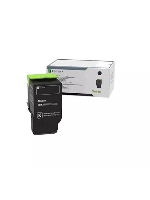 Lexmark 78c2xke High Capacity Black Toner Lasertoner Sort