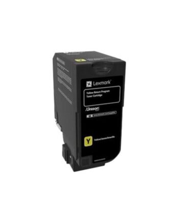 Lexmark 74c20y0 Yellow Laser Toner Lasertoner Gul