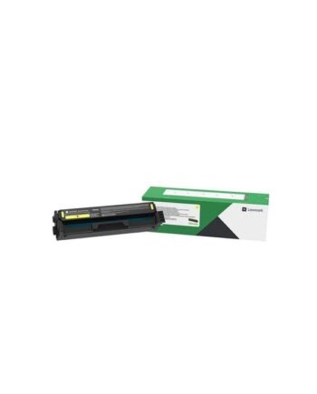 Lexmark C3220y0   Yellow Return Program Toner Lasertoner Gul