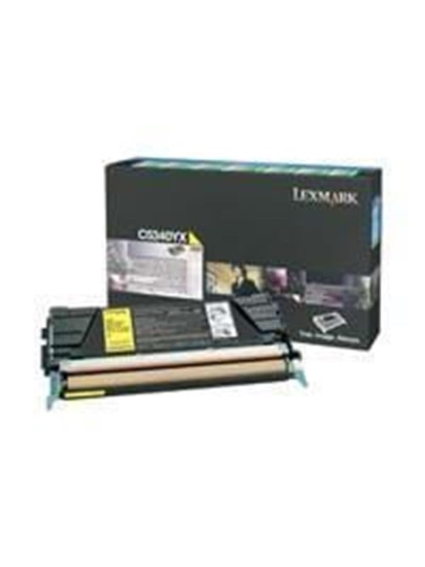 Lexmark C5340yx Toner Yellow Lasertoner Gul