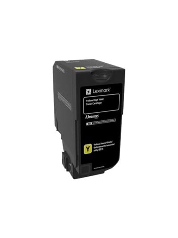 Lexmark Cs725 Toner Cartridge Yellow Lasertoner Gul