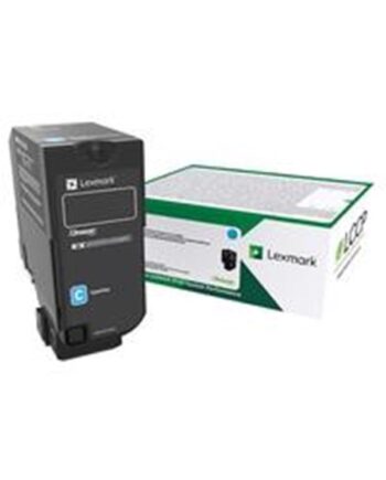 Lexmark Cyan Original Toner Cartridge Lrp Lasertoner Cyan