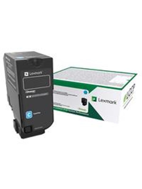 Lexmark Cyan Original Toner Cartridge Lrp Lasertoner Cyan