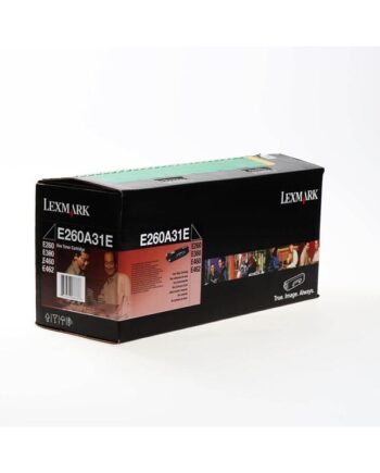 Lexmark E260a31e Toner Black Lasertoner Sort
