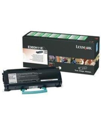 Lexmark E360h11e Toner Black Lasertoner Sort