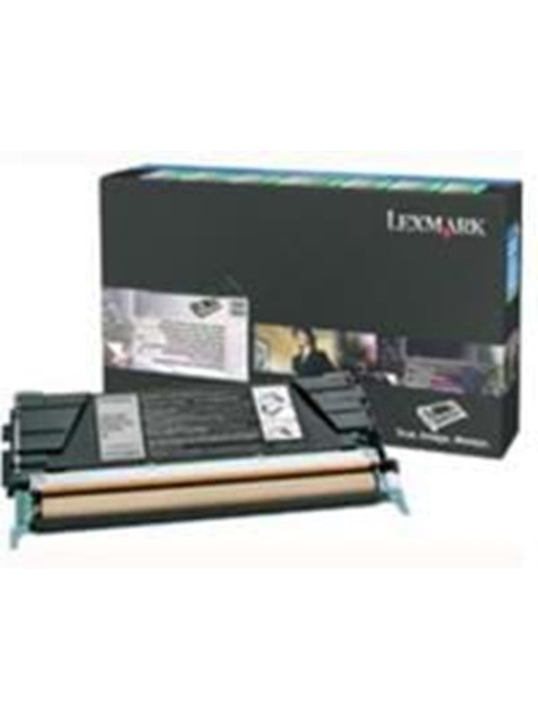 Lexmark E460x80g Black Toner Lasertoner Sort