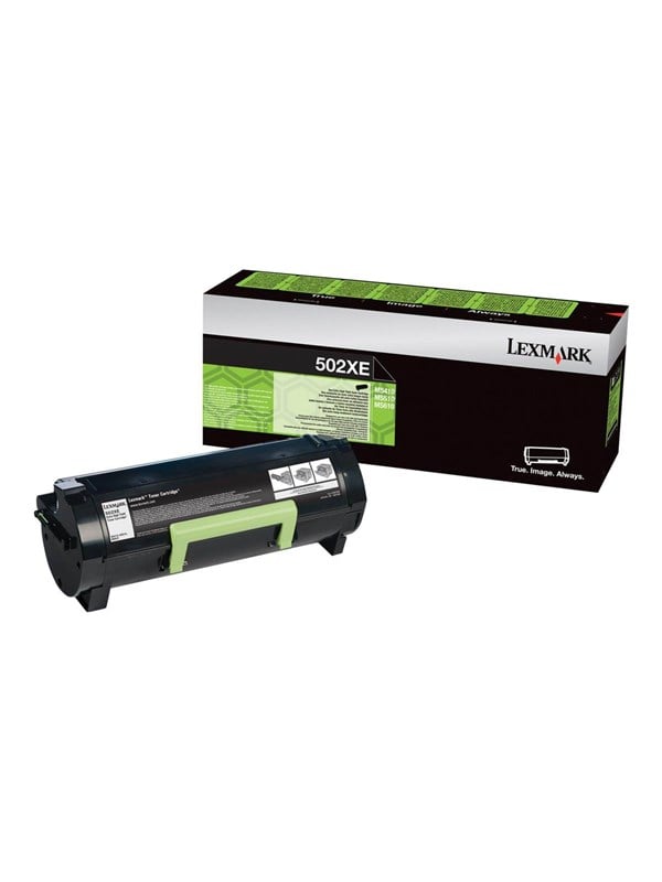 Lexmark 50f2x0e 502xe High Capacity Lasertoner Sort