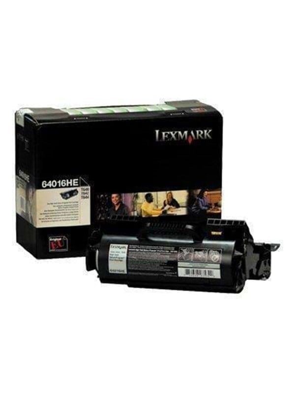 Lexmark 64016he Toner Black Lasertoner Sort