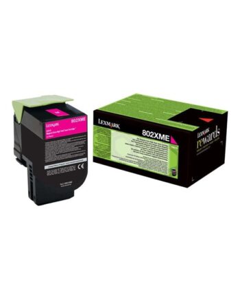 Lexmark Laser Toner Cartridge 802xme Lasertoner Magenta
