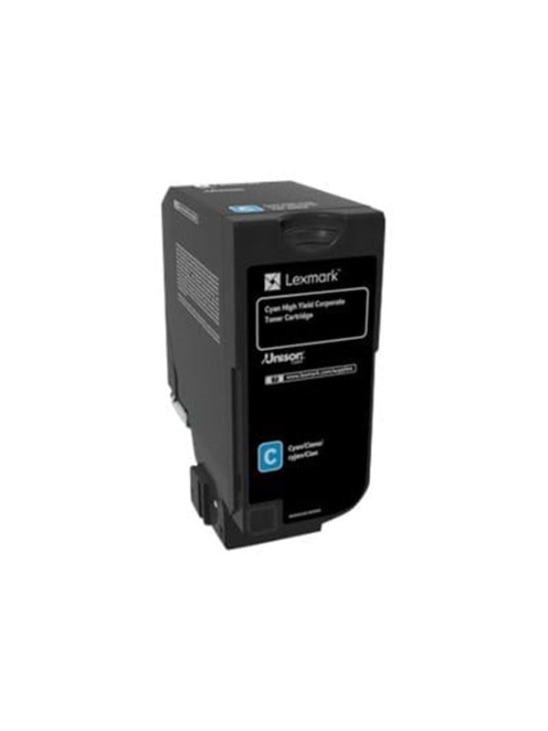 Lexmark Lasertoner Cyan