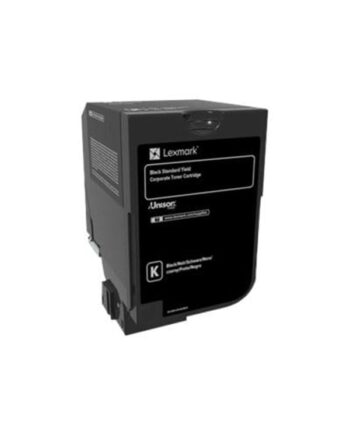 Lexmark Sort Original Tonerpatron Lasertoner Sort