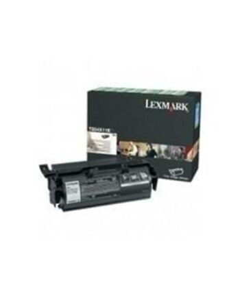 Lexmark T654x31e Toner Black Lasertoner Sort